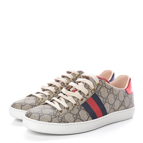 gucci ace blue sneakers|Gucci ace gg suede sneakers.